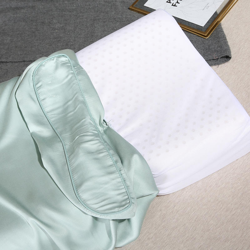 Ren latex 60 x 40cm talalay-proces voksen naturlig latexpude barn ortopædisk konturpude cervikal nakkepude til børn
