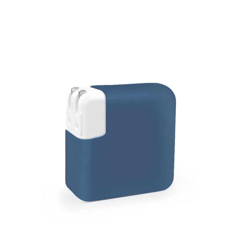For Mac Book Pro 16 15 14 13 Inch Laptop Power Supply Silicone Case for MacBook 96 87 85 67 61 60 35 30 29W Case
