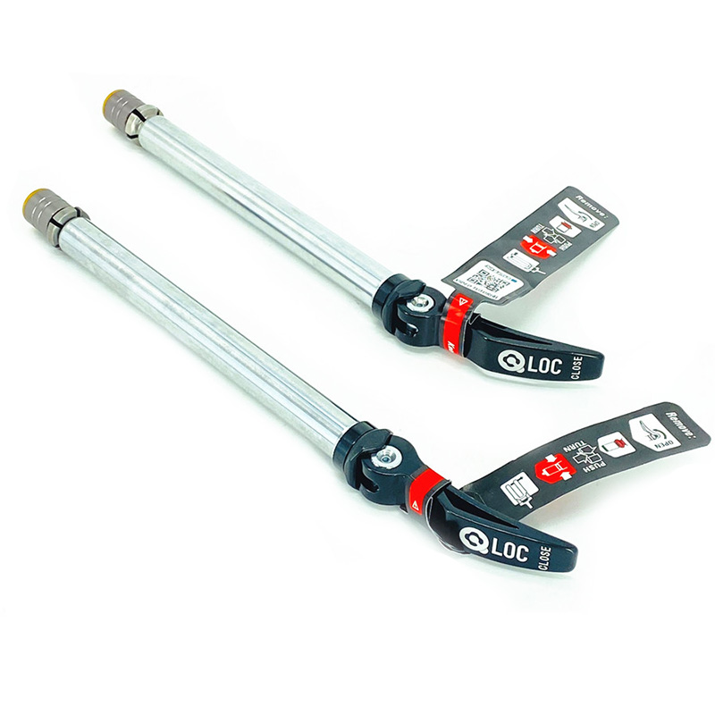 Original SR SUNTOUR Q-LOC2 Bicycle Quick Release Lever Through Axle 15mm * 100mm 15mm * 110mm Bike Front Wheel Hubs Thru Axle