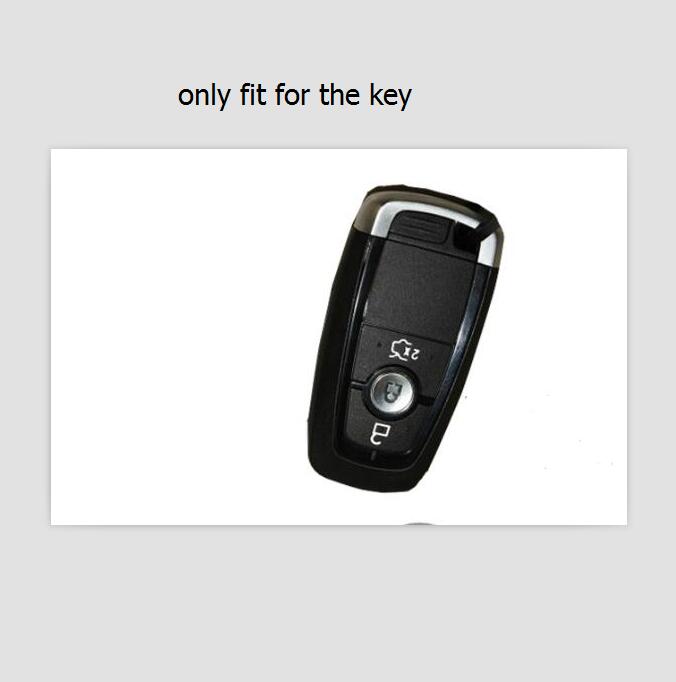 Silikonikuminen auton avainkotelo ford mondeo mkc mkx mkz lincoln continental focus edge kuga eco sport 3 4 nappiavain