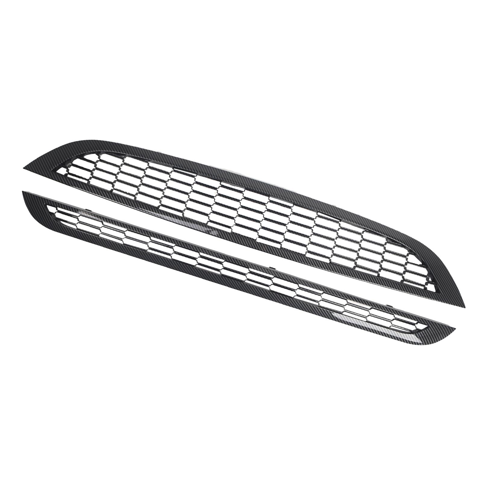 Rejilla inferior superior delantera del coche 51137026202 Reemplazo de parrilla de panal de malla resistente de alto rendimiento para R50 R52 R53