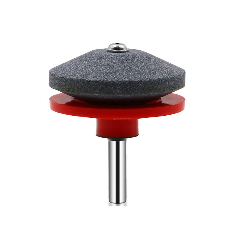 Elektrische Grasmaaier Mes Slijpsteen Elektrische Wind Power Maaier Puntenslijper Slijtvast Slijpen Hoofd Slijpsteen Sander: Rood