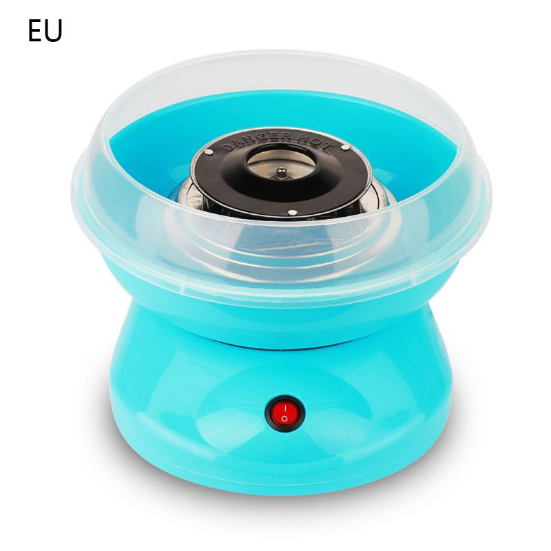 Elektrische Diy Suikerspin Maker Draagbare Marshmallow Floss Suiker Machine A6HB: EU-Blue