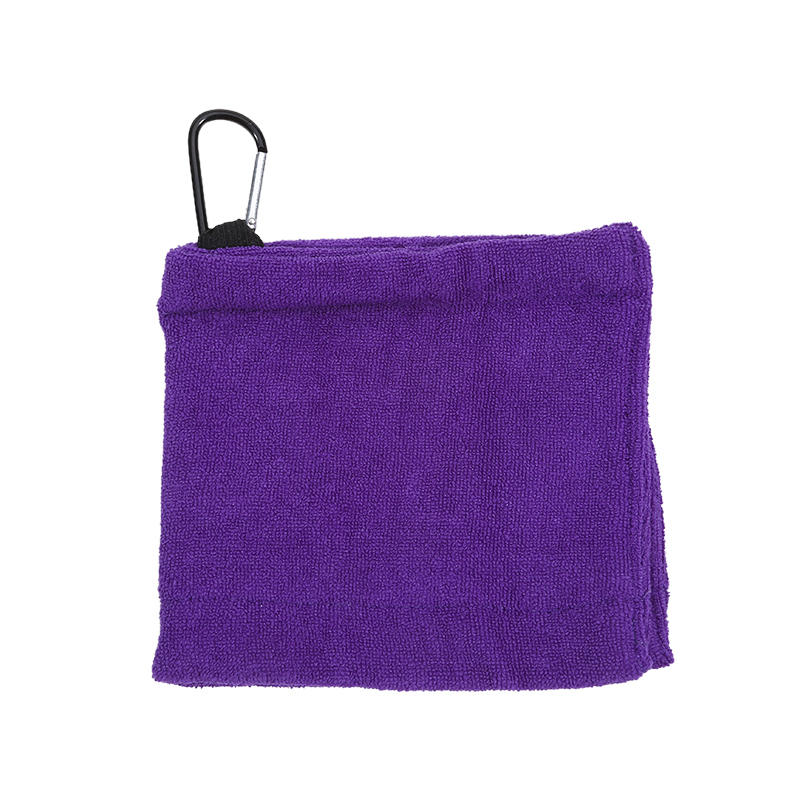 Golf Ball Reinigung Handtuch Platz Mikrofaser Golf handtuch Golf Absorption Reiniger Wischen Tuch Sauber Reinigung Zubehör Tragbare: Blau