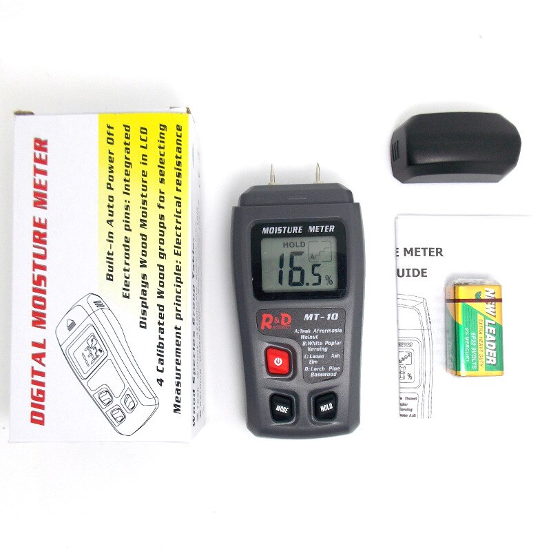 Moisture meter needle type moisture meter water meter wood rate
