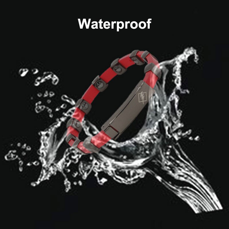 Anti Static Bracelet Negative ion Silicone Bracelet Remove The Body Static Waterproof Couples Wristband Safety Working Sport