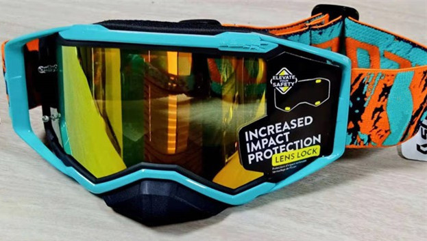 prospekt motocross briller terrengsykkel briller mx atv mtb goggle skitt sykkel av vei moto goggle motorsykkel hjelm glass: Grønn