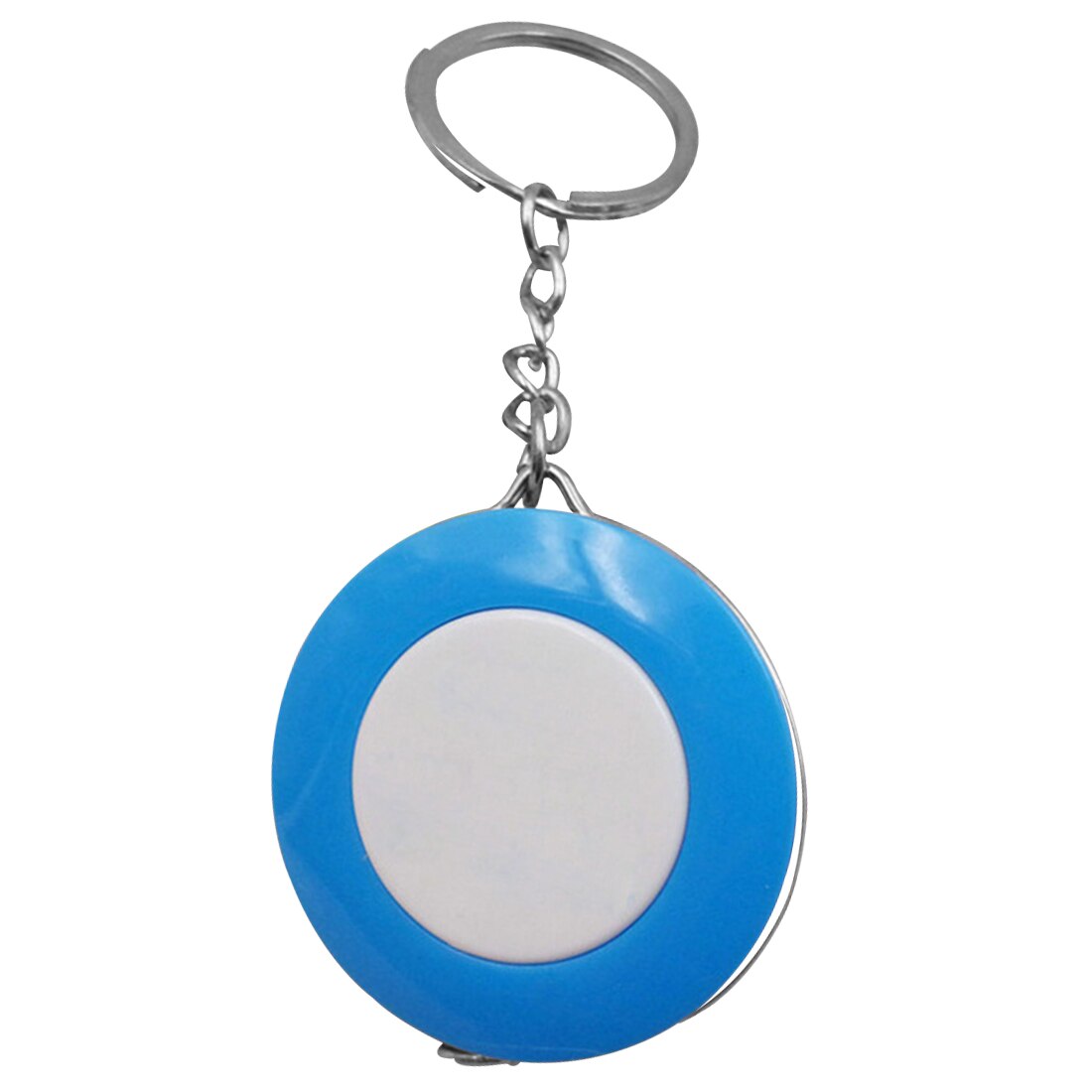 mini przenośna miarka 1.5m wysuwana linijka centymetr/cal mała miarka linijka cukierki kolor ładny wzór robić podróży: Niebieski