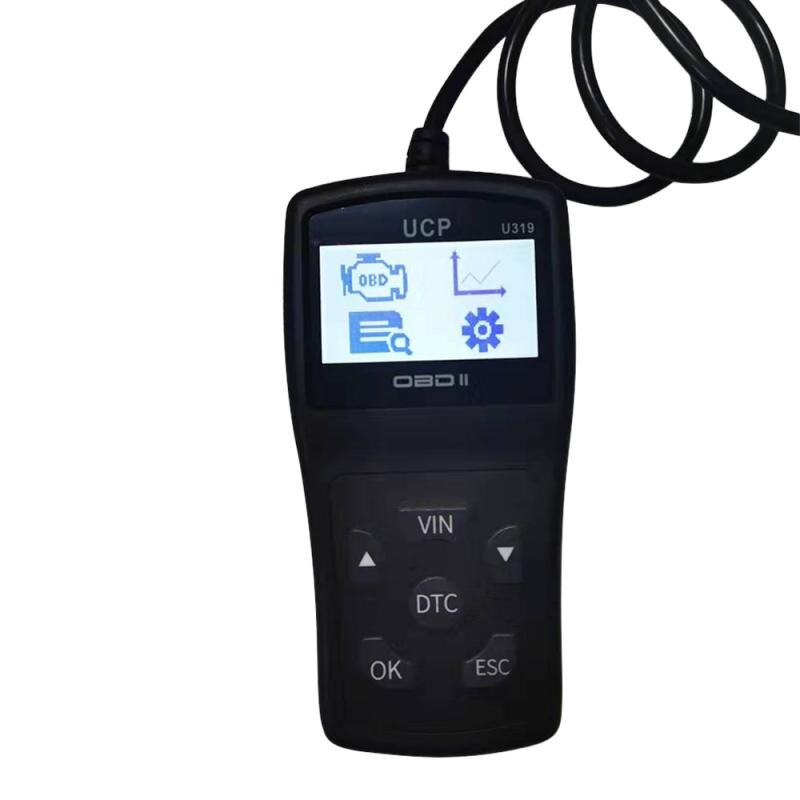 Fault Code Reader OBD2 OBDII Engine Code Reader Creader Auto Voertuig Diagnostische Scanner U319 OBD2 Auto Diagnostic Tool: Default Title