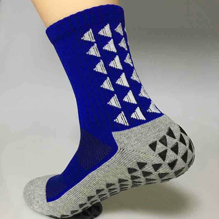 Unisex Triangular Anti Slip Football Socks Men Cotton Soccer Socks ...