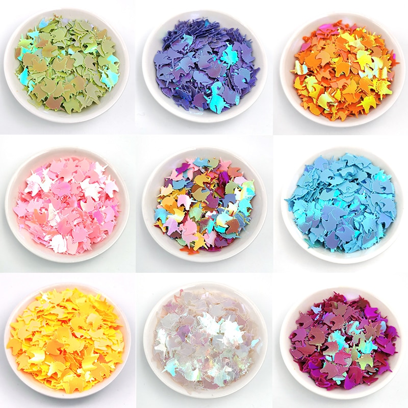 10 g/partij Eenhoorn Glitter Losse Pailletten Tirm voor Nail Kunsten En Ambachten Decoratie Body Art Schilderen Huwelijkscadeau DIY Glitter sequin