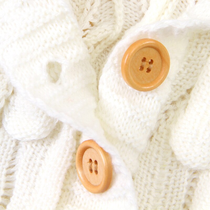 0-3T Pasgeboren Kid Baby Meisje Trui Herfst Winter Gebreide Mantel Leuke Zoete Vest Trui Mooie Knitwear Outfit