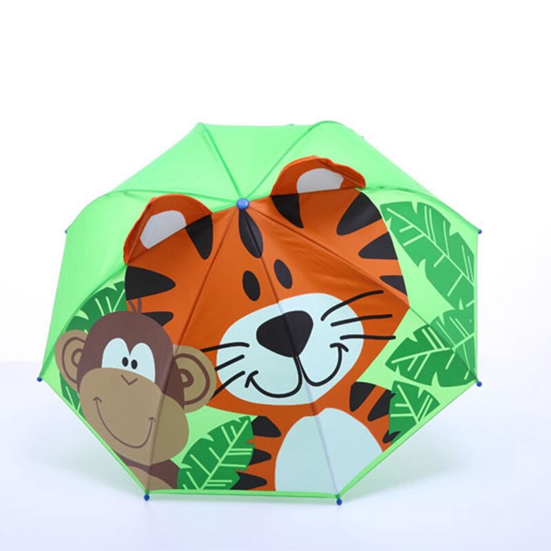 Cartoon prinses dieren opvouwbare paraplu regenparasol paraplu's kleuterschool meisjes jongens zonnebrandcrème kinderen paraplu's verjaardag: Stijl 8