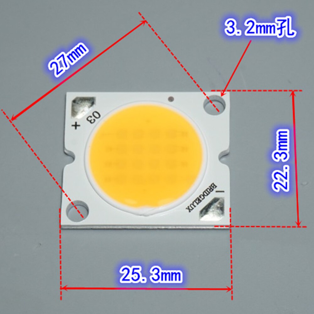 Dc 21V 500mA-700mA High Power 16W Cob Chip Warme Kleur Micro Led Lamp Kralen Hoge Kleurweergave Led spotlight Down Light Lampen