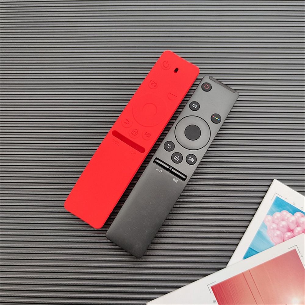Funda protectora de silicona para mando a distancia de TV Samsung, BN59-01259D, todo incluido: Naranja