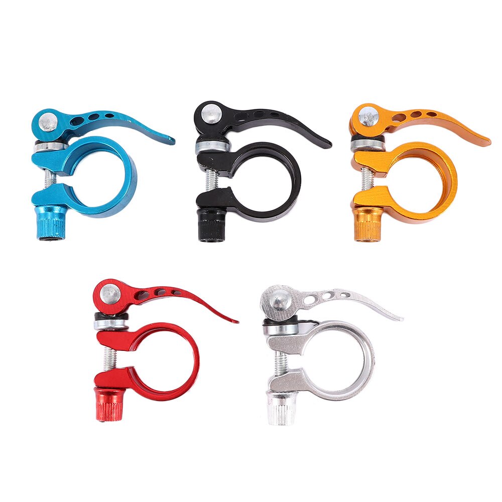 28.6/31.8/34.9Mm Legering Zadelpenklem Quick Mtb Fiets Fietsen Zadel Zadelpenklem Quick Release Spare onderdelen Voor Fietsen