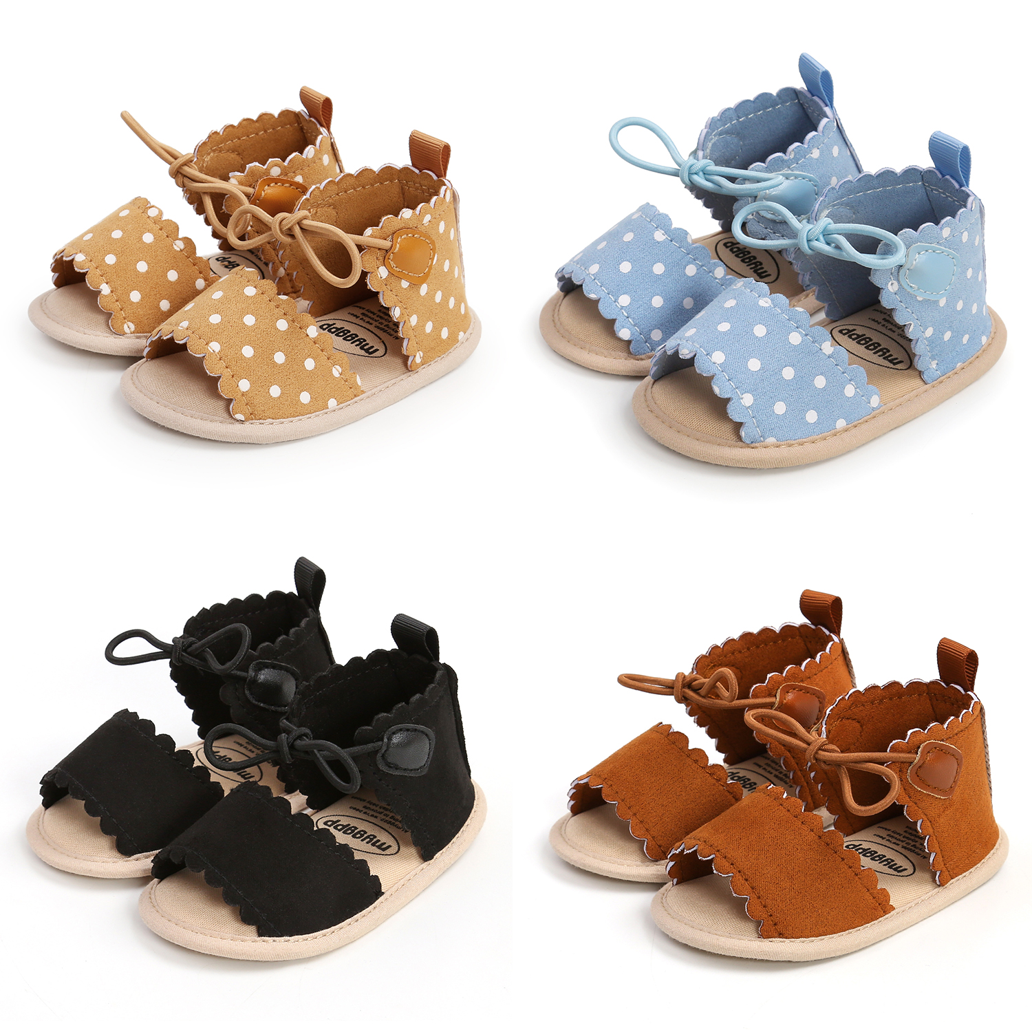 2021 Bow Baby Girl sandalo estate bambini ragazzi scarpe sandali neonati bambino 1 anno sandali in cotone bambino spedizione gratuita