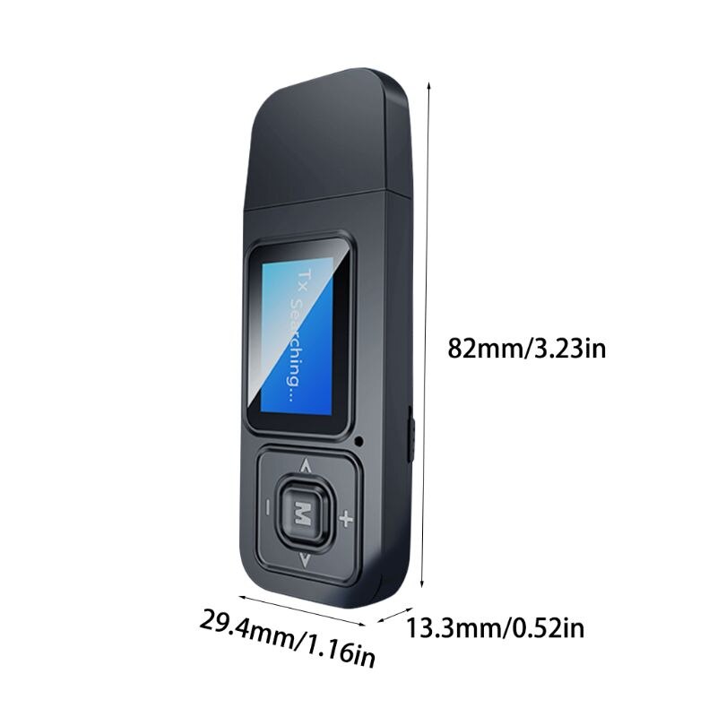 5 In 1 Lcd-scherm Bluetooth Draadloze Adapter Met Hifi Drive-Gratis Snelle Bijpassende Aansluiting Voor Pc Tv auto