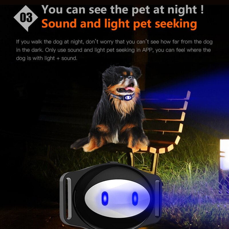 Intelligente waterdichte tracker voor huisdieren, langdurige standby-tracker voor honden met gps-locatie