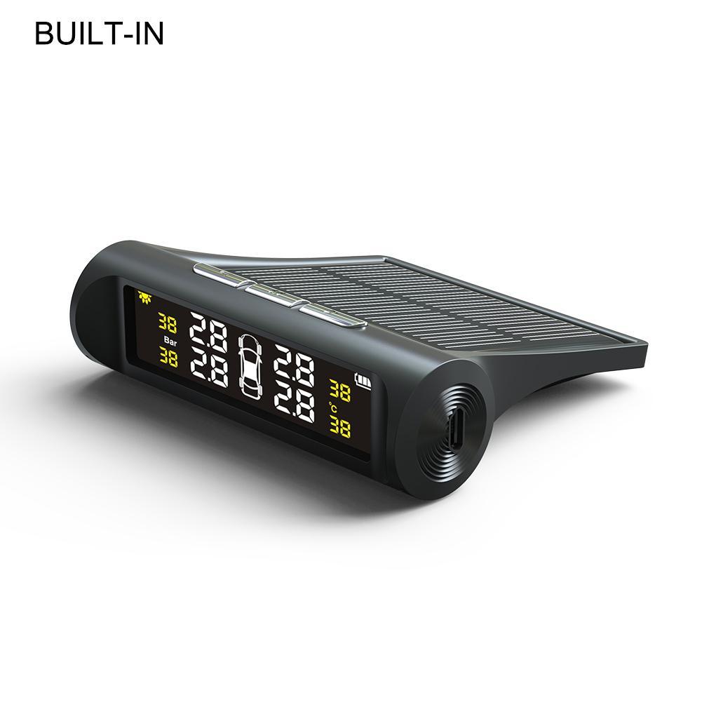 Steelmate tp -s1 trådlösa soldrivna tpms däcktrycksövervakningssystem  a6 f 0: Inuti