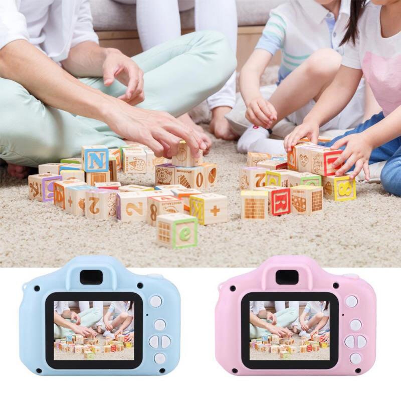 2 Inch Mini Digital Camera Cute Kids Camcorder With Display Screen For Children Birthday Outdoor Cartoon Photography Props