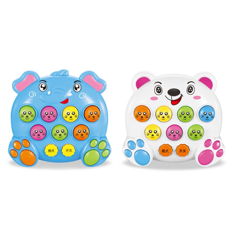 Music Play Notes Hit Game Toy Attack Poke Electronic Knocker Percussion Plastic Toys Christmas NSV775