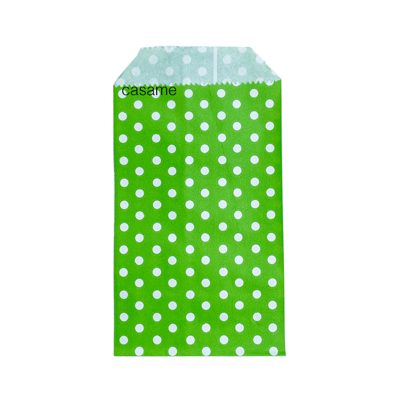 Mini pochette multicolore de couleur Pure, sacs en papier Kraft, cartes d'invitation de fête de mariage, sac en papier pour invités