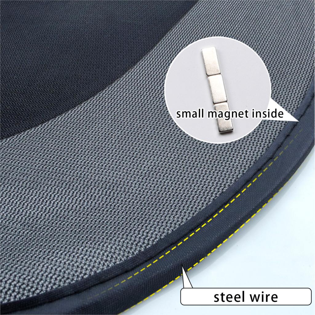 Magnetic Moonroof Sunroof Net Cover Awnings Shade Moon Roof Mesh Camping Bug Screen Sunlight Road Trip Summer for VAN SUV Tent