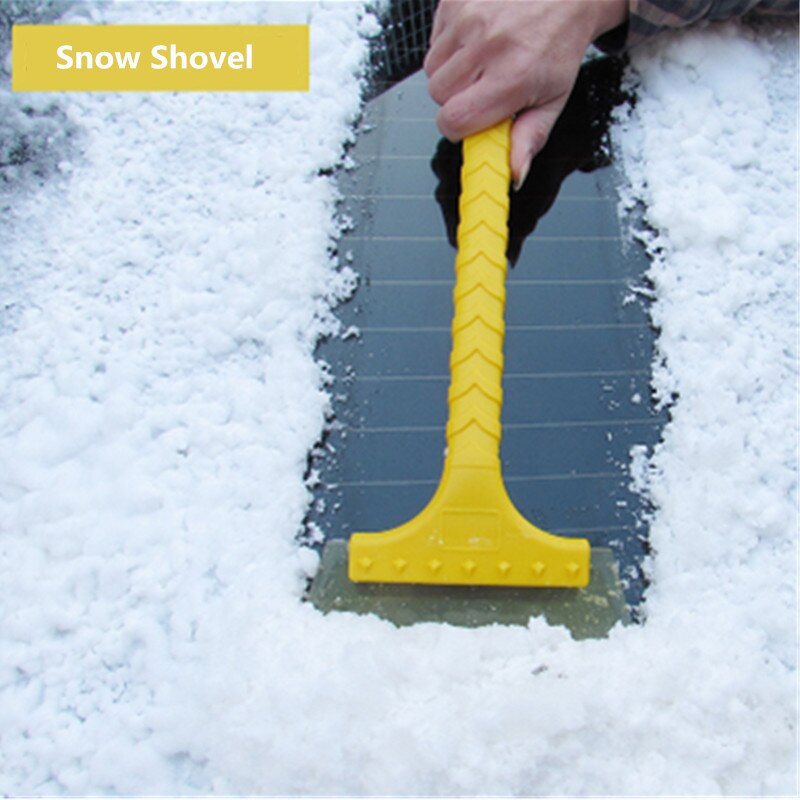 Długa rączka łopata robić śniegu automatyczny przednia szyba samochodu skrobaczka szklany lód usuń odladzanie urządzenia robić oczyszczania łopata robić śniegu Deicer zima