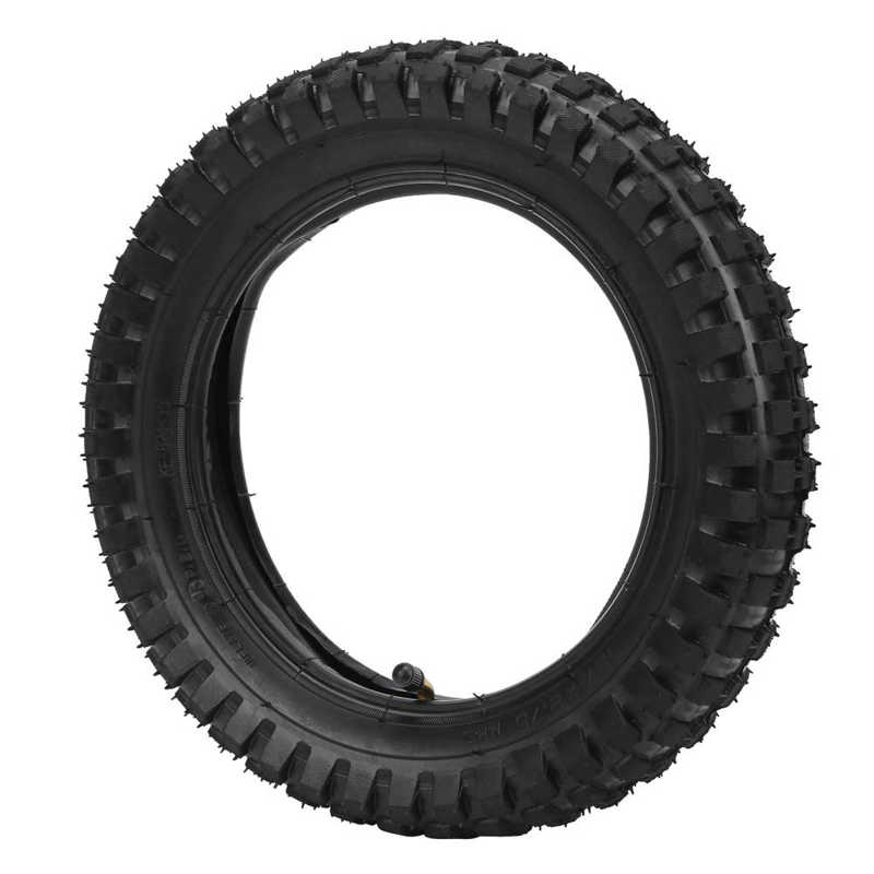 Rubber Tire E-Bike Tire 12 1/2x2.75 Electric Bicycle Tire and Inner Tube Replacement Inflatable Rubber Tire Tire and Inner Tube