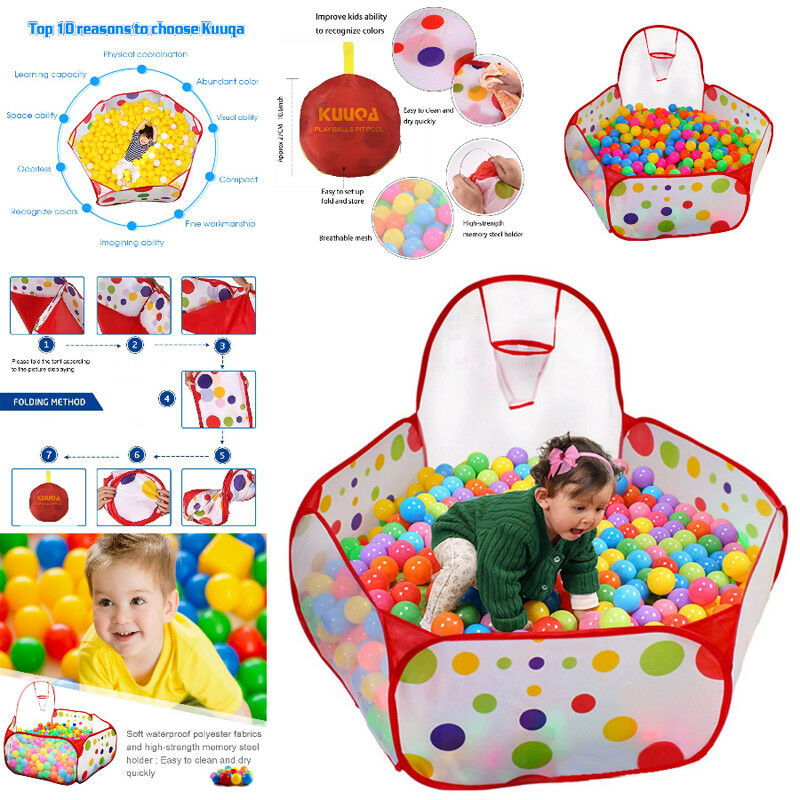 Ball Tent Baby Toy Stages Learn Laugh Toddler Kids Boys Girls Educational Pool P Storage Bag for Toddlers Baby Pets Playpen