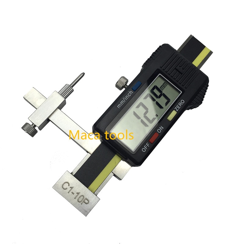 -10mm - +10mm Digital Gap &amp; Step Gauges with flat measuring face Step&amp;Gap Gauge Electronic digital step gap gauge