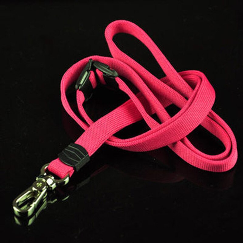 7 kleuren mooie en duurzame fluit accessoires lanyard 10mm*485mm: Rood