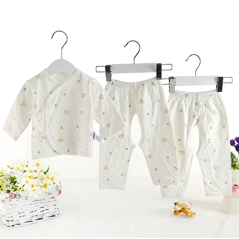 Nanjiren Monnik Kleding Pasgeboren Baby Pyjama Pak Kleding Warm En Veilig Puur Katoen 0 Punten Maart Baby Ondergoed Pak: N367T822131510 / 59cm