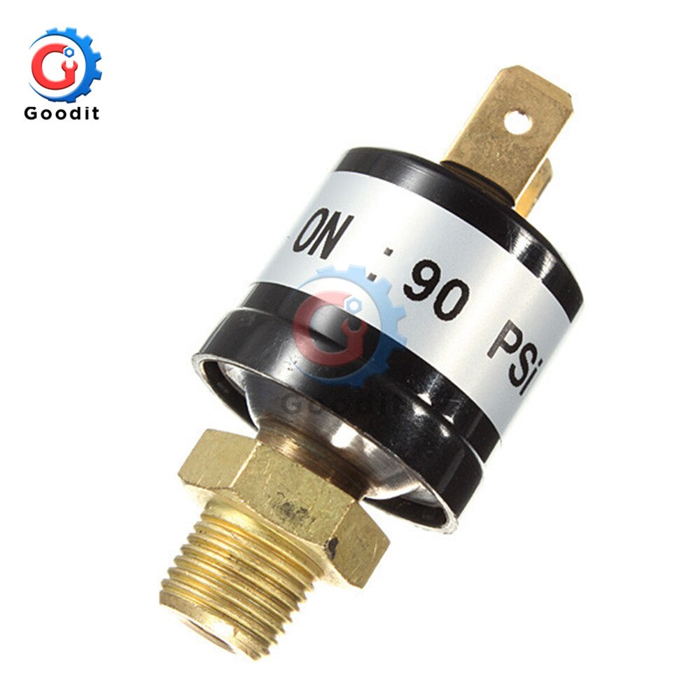 90 PSI -120 PSI Pressure Switches Valves Switch Air Compressor Pressure Control Switch Valve Heavy Duty