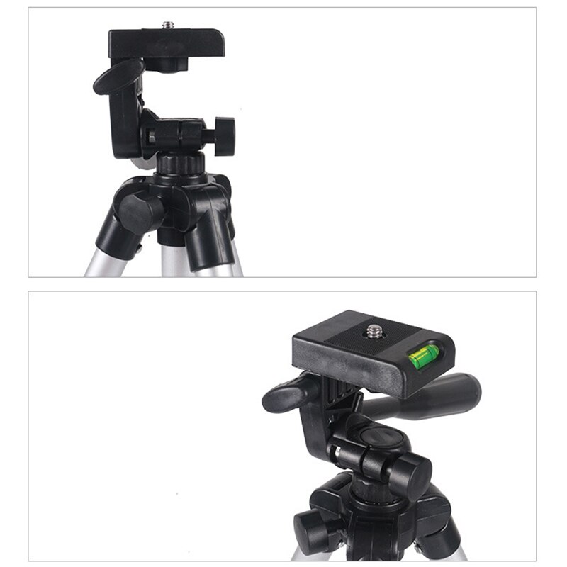 Universele Statief Draagbare Digitale Camera Camcorder Statief Stand Torch Bracket Lichtgewicht Aluminium voor Canon Nikon Sony EM88