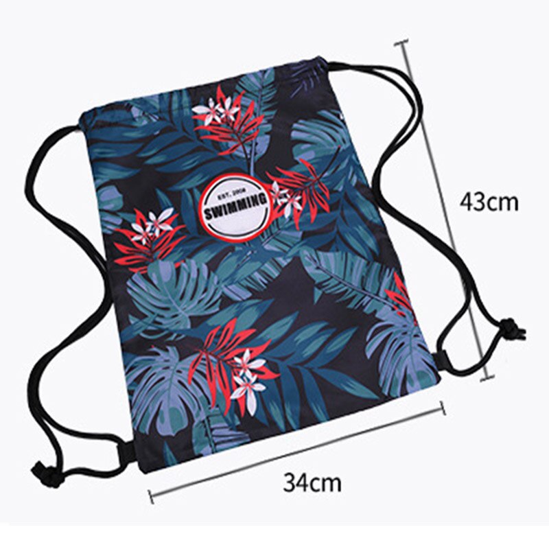 Sac de sport Portable sac de natation étanche Double épaule cordon humide et sec sac de voyage pour les femmes enfants