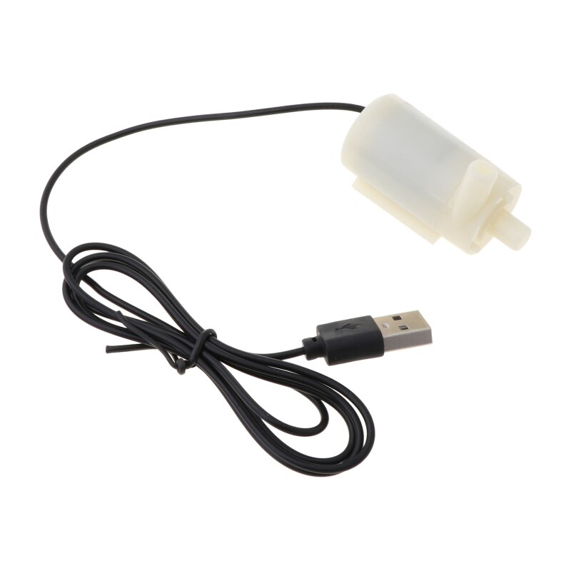 Micro Dompelpomp Fish Tanks Aquarium Usb Aangedreven Dc 5V 2-3L/Min Charger Mini Motor Water-pomp Accessoires: Default Title