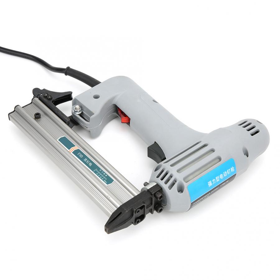 Nail F30 électrique droit cloueuse à ongles agrafeuse outils de clouage à bois ue Plug 220V agrafeuse