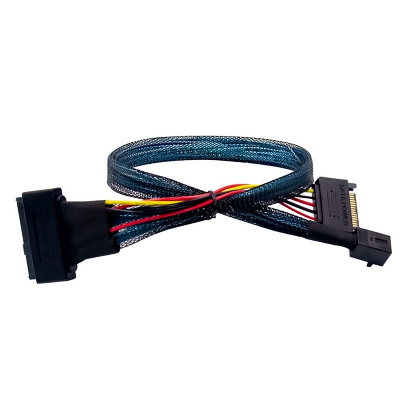 Mini Sas Hd High-Speed Transmissie Kabel SFF8643 Bedrading SFF8643-Sff8639 (1-1) Sas Datakabel