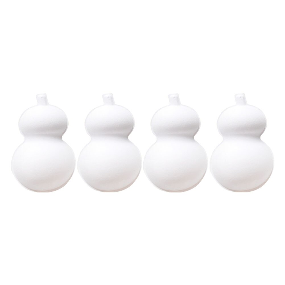 6Pcs Blank Kalebas Gereedschap Diy Unpainted Papier Kalebas Kids Diy Benodigdheden Voor Schilderen: 27X17.5X13.5CM