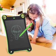 LCD Writing Tablet 8.5in Drawing Handwriting Pad Message Board Kids Writing Board Educational Mini Blackboard