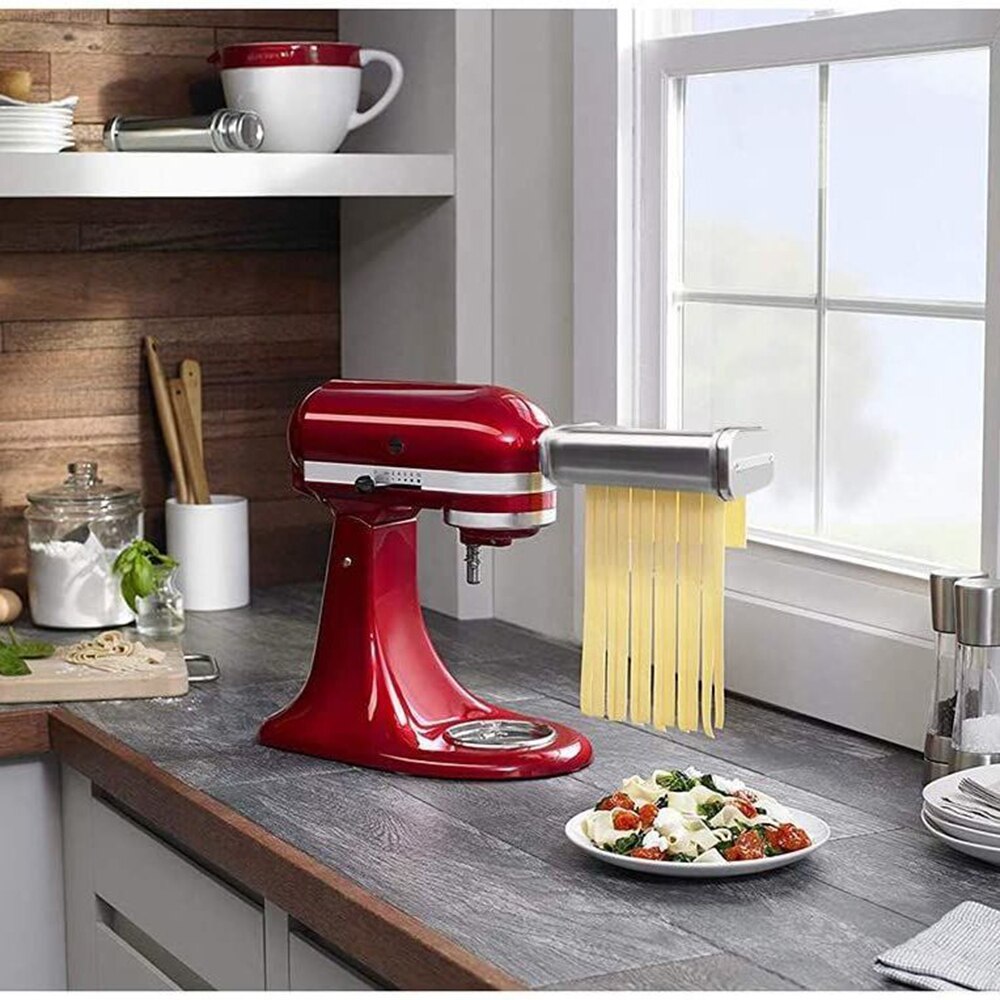 Pasta Roller Attachment Stainless Steel Pasta Maker Machine Accessories for KitchenAid Stand Mixers 304 stainless steel