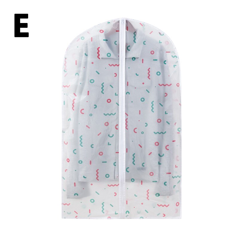1pcs Transparent Clothing Covers Garment Suit Dress Jacket Clothes Coat Dustproof Cover Protector Travel Bag Dust Cover