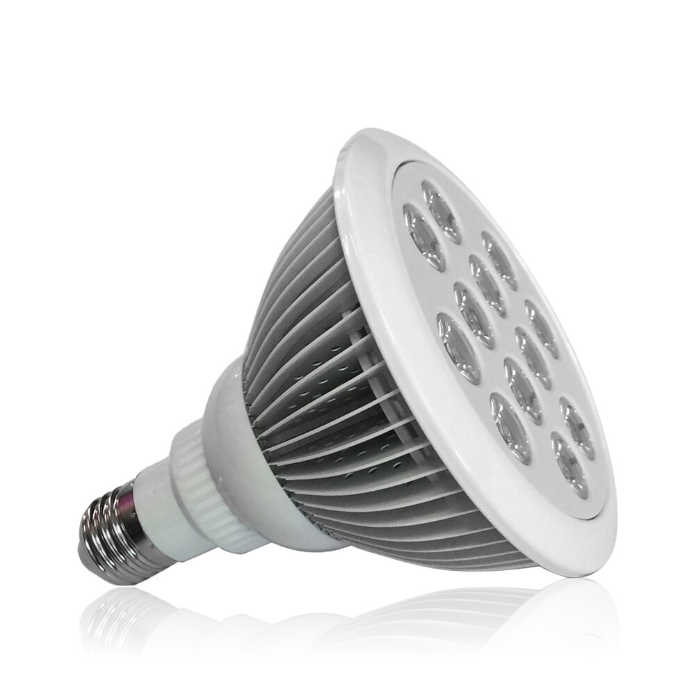 Bombilla LED de 12W-36W E27 Fin para cultivo de plantas hidropónicas de espectro completo
