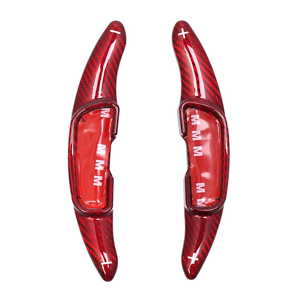Stuurhoes Voor Mazda 3 Voor Axela CX-7 CX7 Voor Mazda 5 2011 2012 2013 Lederen Hand-gestikt Auto Stuurhoes Auto Stuurhoes (Color : Oranje