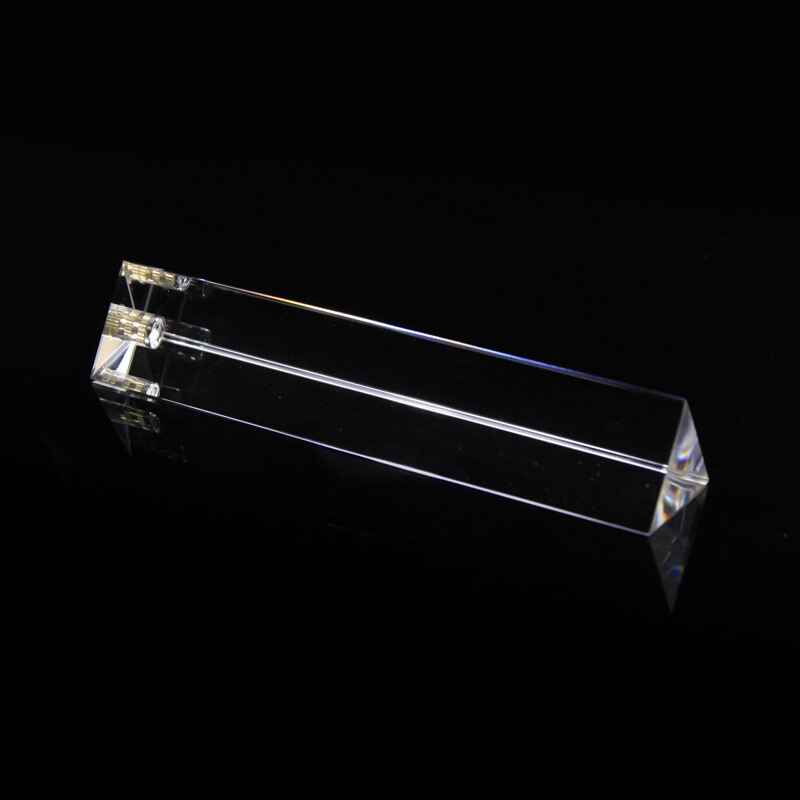 Accessoires photographiques prisme triangulaire prisme perforé avec vis pour la photographie arc-en-ciel en Studio