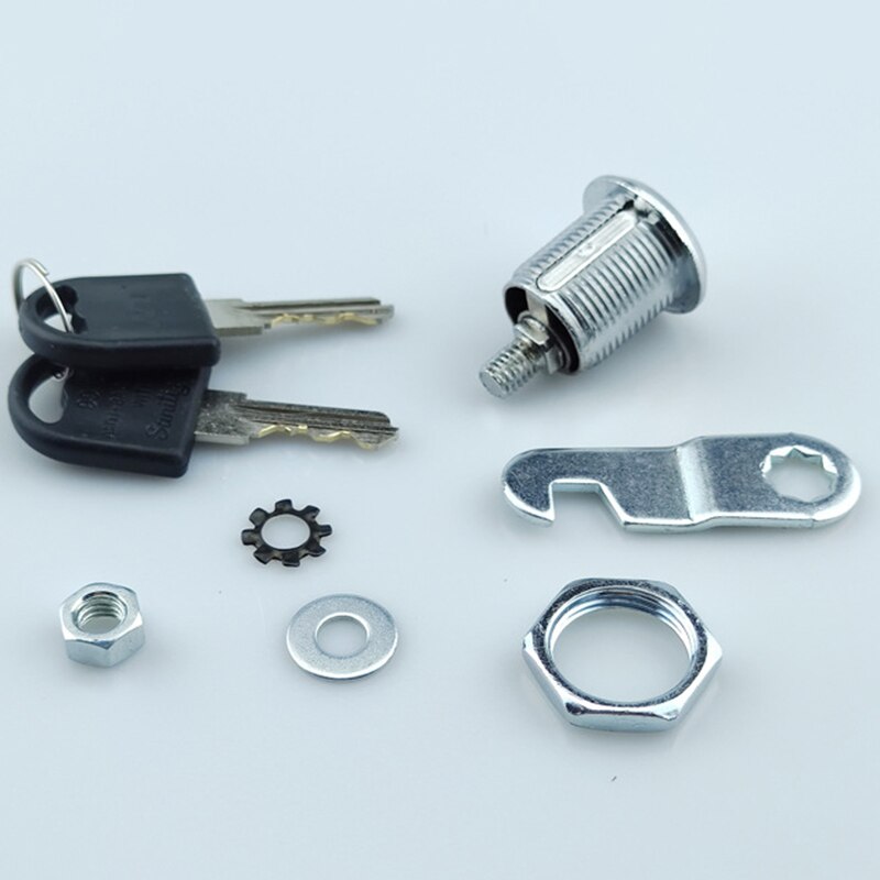 Retail 6 Sets Van Excentrieke Cam Sloten, Kasten, Archiefkasten, Brief Dozen, Metalen Kasten, opbergkast Deuren 18X20mm