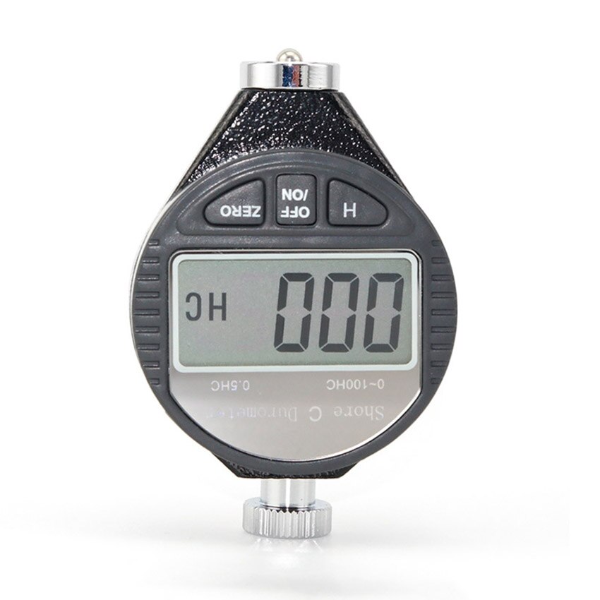 LCD Display Digital 3 Type Hardness Tester Meter Durometer Rubber Sponge Plastic Digital Hardmeter With Data Output Interface