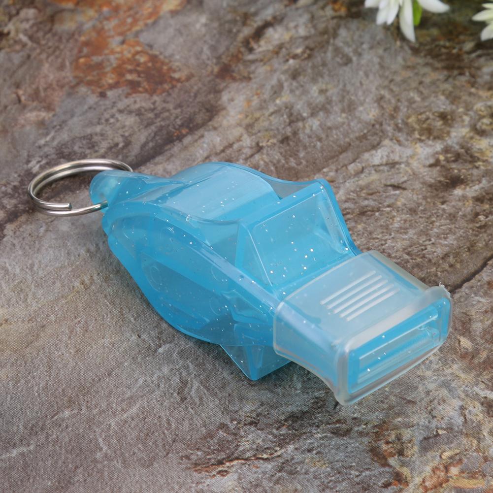 1 pz alto Decibel arbitro sportivo classico fischio pallacanestro pallavolo calcio Tennis delfino fischio di plastica fischio